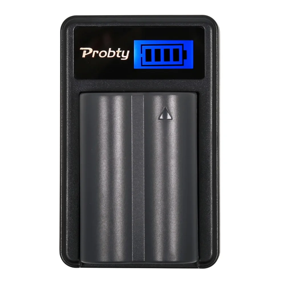 Probty 1Pcs 7.4V 2600mh BP-511 BP 511 BP511 Batterie + LCD USB Chargeur pour appareil photo Canon EOS 40D 300D 5D 20D 30D 50D G6 G5 G3 G2 G1
