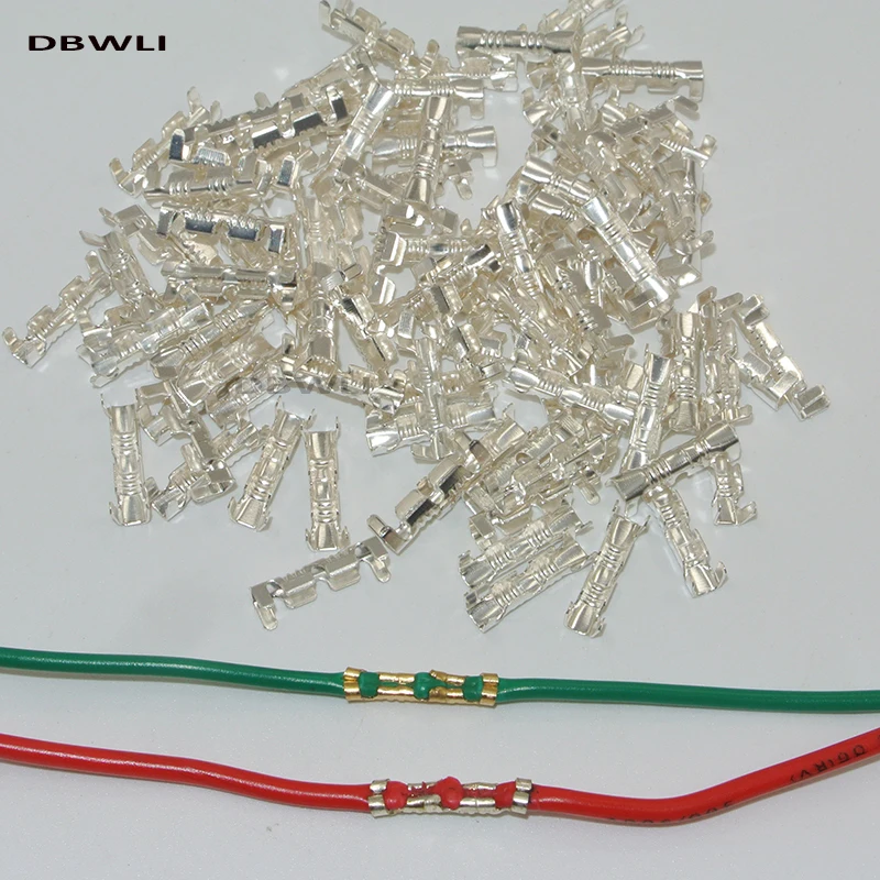 5000PCS  453 U-shaped terminal tab cold inserts connectors cold terminal small teeth fascia terminal,0.5-1.5mm2