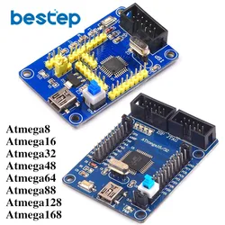 Atmega 8/16/32/48/88/128/168 Development Board Learning Board Minimum System Core Board for 8/16/32/48/64/88/128/168 AVR