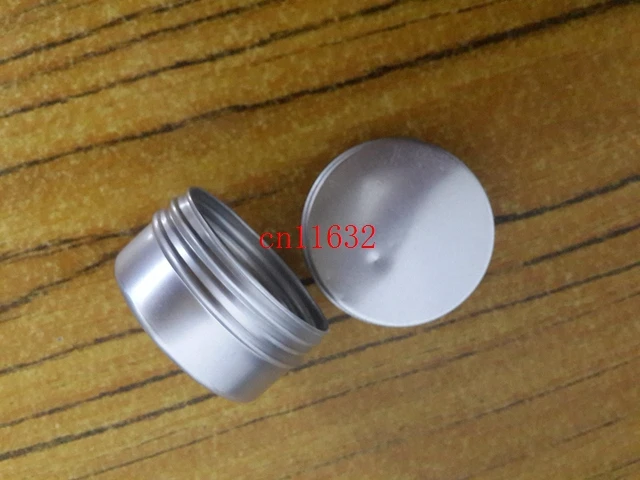 1000 cái/lốc Miễn Phí Vận Chuyển 30 ml Rỗng Nhôm Hộp Nồi Vòng Kim Loại Container Mỹ Phẩm Lưu Trữ Chảo Jar cho Eyeshadow Nail 30 gam