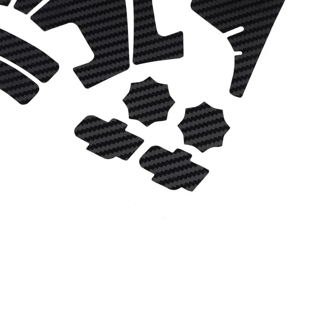 1 Set Per DJI Phantom 3 Impermeabile di protezione In Fibra di Carbonio Autoadesivo Della Pelle Della Decalcomania Per DJI Phantom 3 Elicottero Borsette A Distanza controller