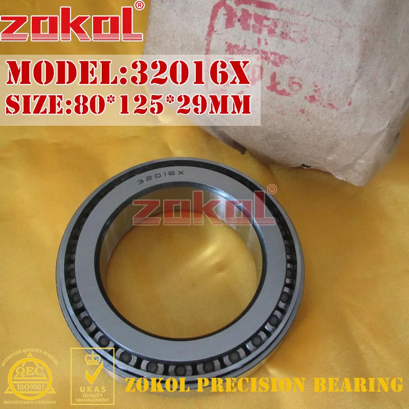 

ZOKOL 32016X 2007116E Tapered Roller Bearing 80*125*29mm