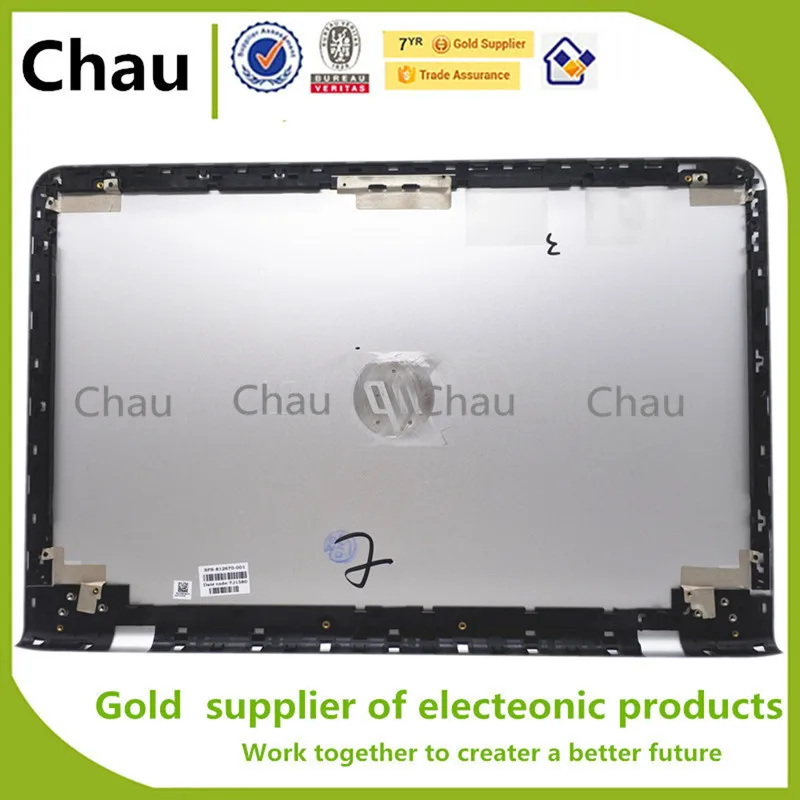 New For HP Envy M6-P 15-AH 15T-AE 15T-AE000 15-AE Series LCD Back Cover Silver 812670-001