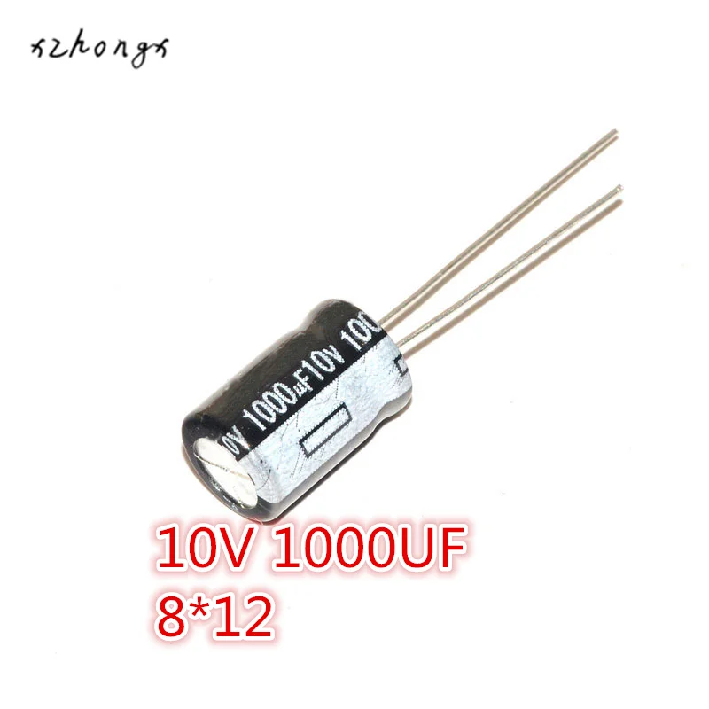 

Electrolytic capacitance 10V / 1000UF volume 8 * 12