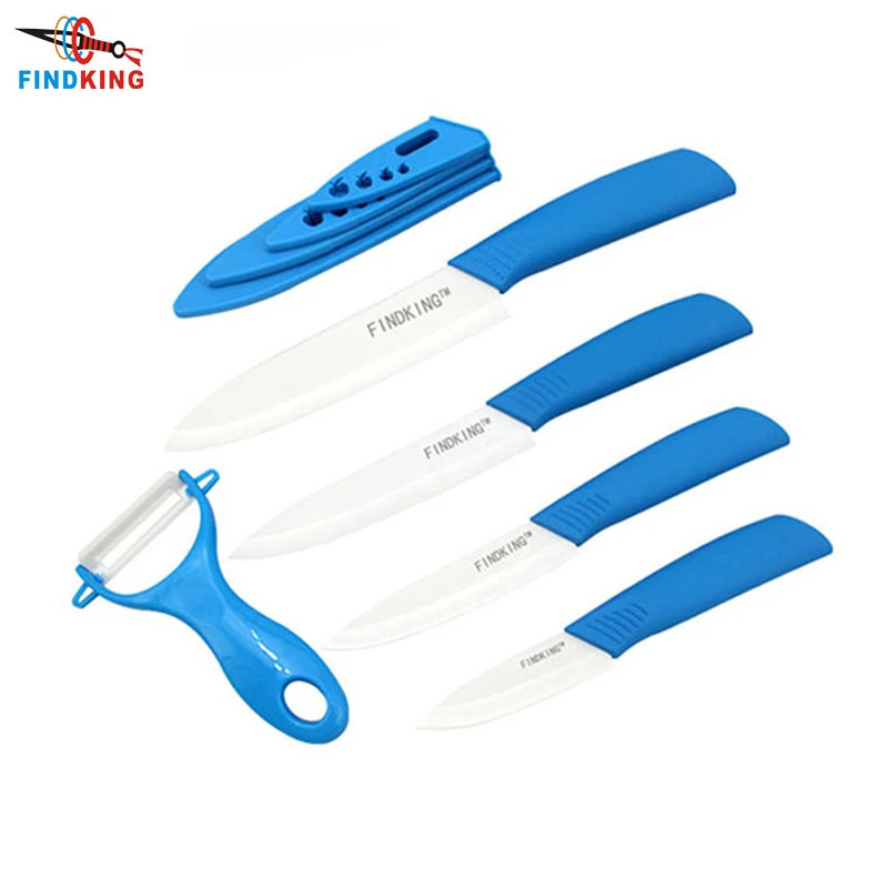 FINDKING  2018 New Zirconia kitchen knife set Ceramic Knife set 3\