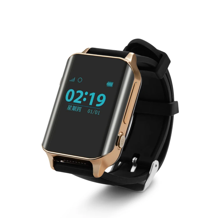 GPS tracker watch with two way talk and heart rate monitoring for the elderly android and iOS