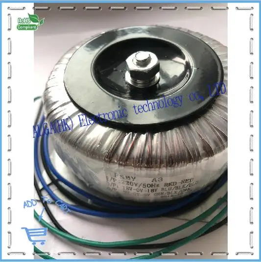 Dual 12V-30V Ring transformer 220V input toroidal transformer Power Amplifier Transformer 200w 300w 400w 500w 12v 24V 30V.