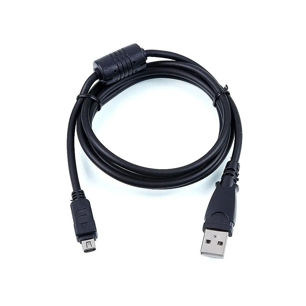 Usb pc/dcバッテリー充電器+データ同期ケーブルコードリードオリンパス