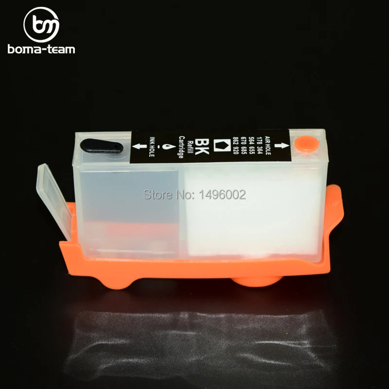 4pcs empty refillable Ink cartridges for HP 862