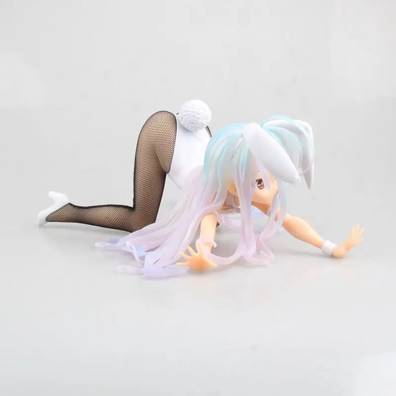 Anime Figure No Game No Life Shiro Swimsuit Nekomusume ver. PVC Action Figure Collectible Model Toy