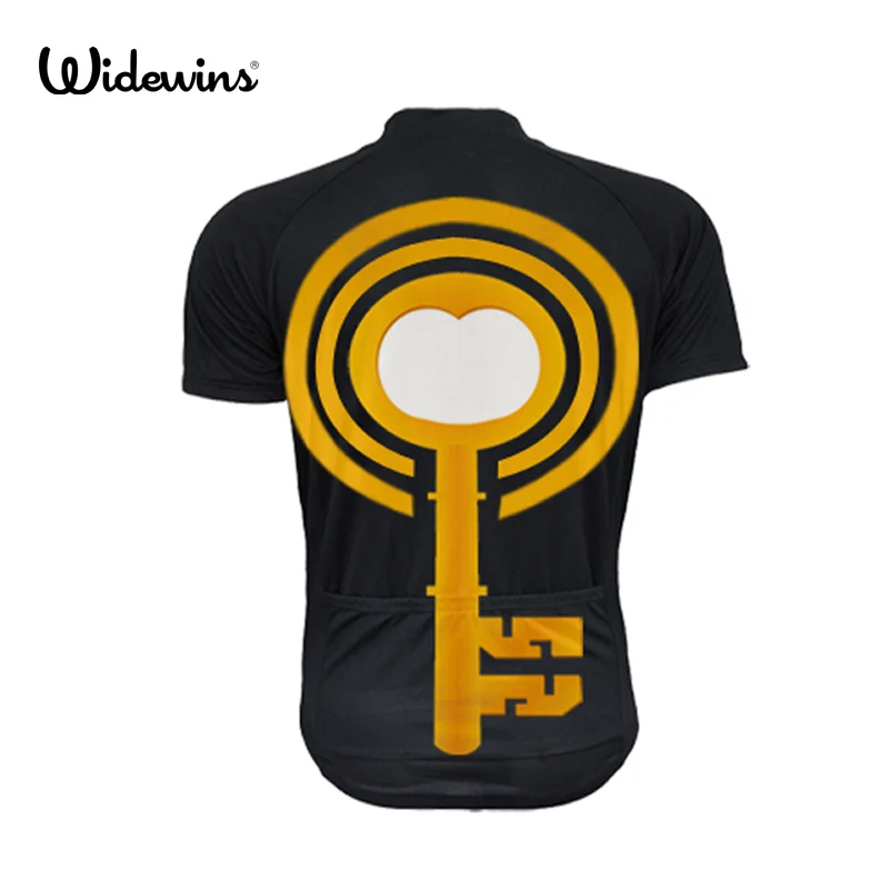 widewins Golden key Cycling Jersey Men Mountain Bike Bicycle Summer Quick Dry Short Sleeve Cycling Jersey Racing Bicycle 7162