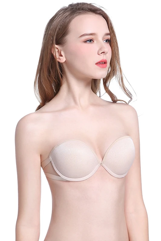 Summer Invisible fly bra sexy underwear Removeable Strapless Bra