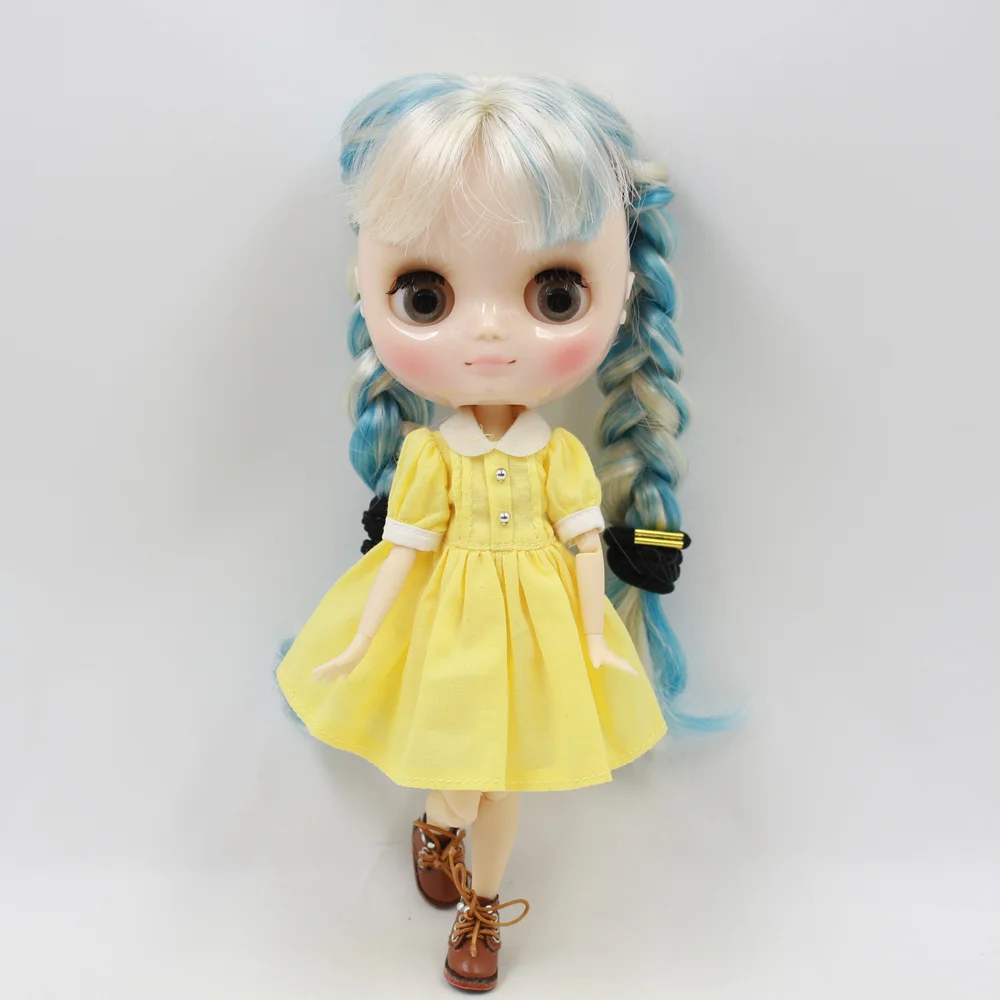 Abiti per bambola Blyth Midie Factory 1/8 Abito semplice per BJD da 20 cm