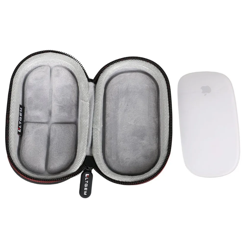 LTGEM Hard EVA Protective Case Carrying Cover Bag for Apple Magic Mouse I II 2nd Gen,(Only Case)