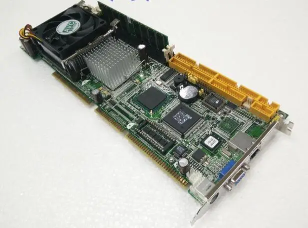 hicore-i6414vl 100% OK Original IPC Board Full-size CPU Card ISA Industrial Mainboard PICMG 1.0 with CPU RAM 1*LAN