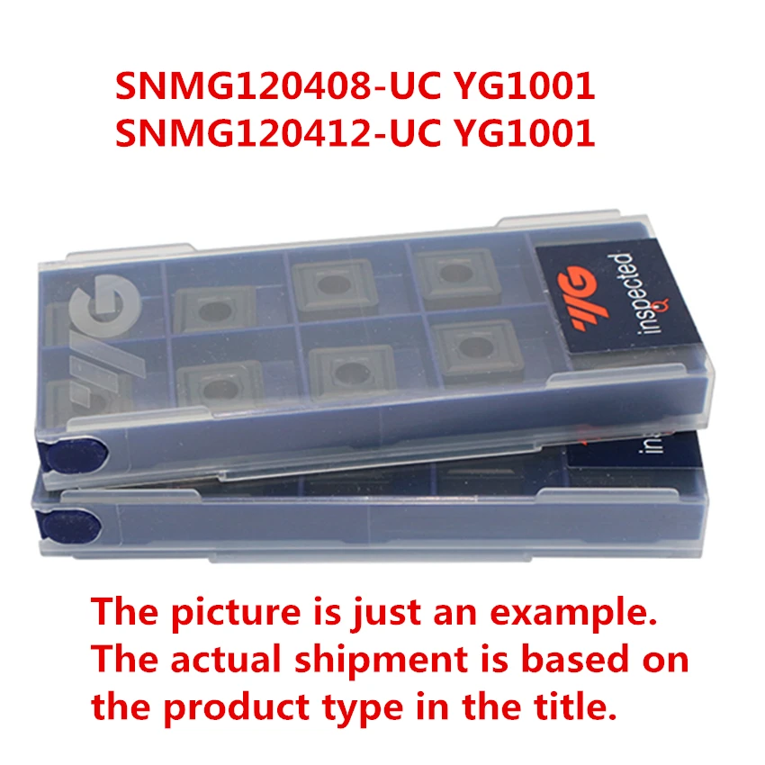 

SNMG120408-UC YG1001 SNMG432/SNMG120412-UC YG1001 SNMG433 Korea YG Cutting Carbide Insert SNMG Inserts