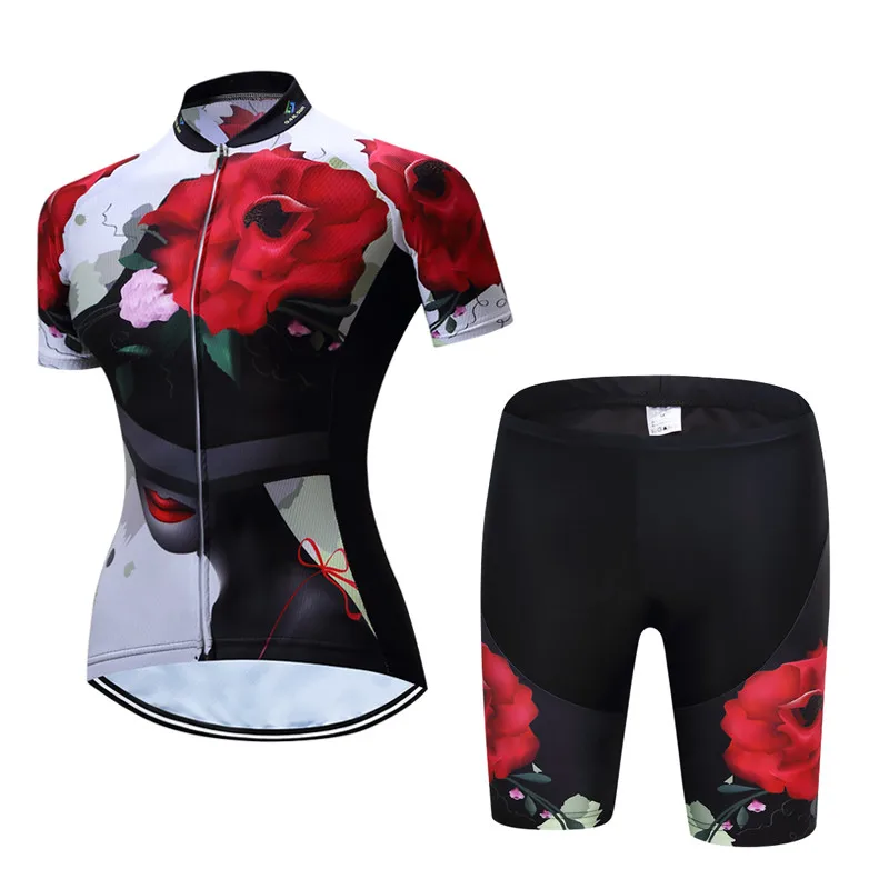 

TELETI 2017 Summer Women Mountain Bicycle Cycling Clothing High Quality Cycling Jersey Set Ropa Ciclismo Quick Dry Bike Jersey