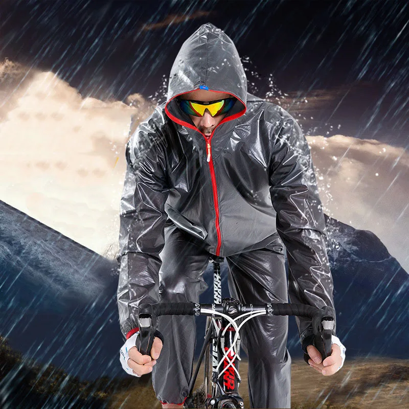 Outdoor raincoat cycling suit bicycle men poncho hiking wind coat women rain jacket windproof rain coat waterproof rainwear