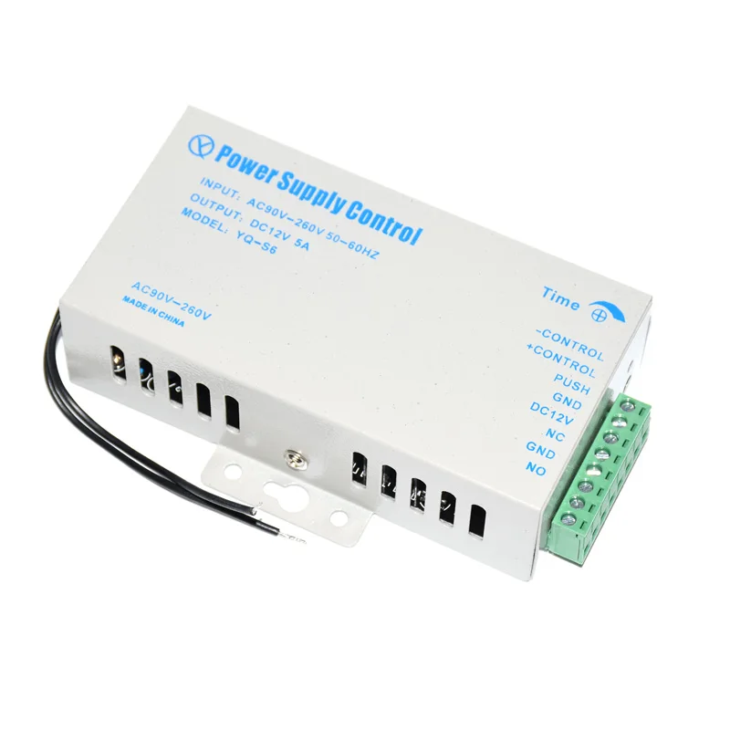 

DC12V 5A Door Access Control system Switch Power Supply AC 110~240V for RFID Fingerprint Access Control reader lock