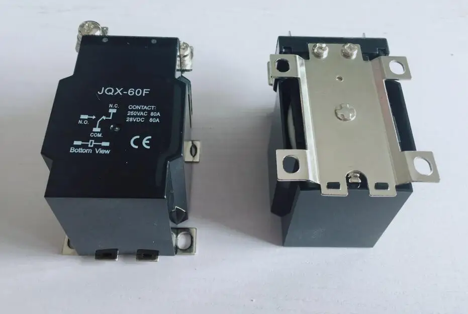 JQX-60F JQX-60F-A 1Z 80A High-power relay electromagnetic relay DC12V DC24V AC220V