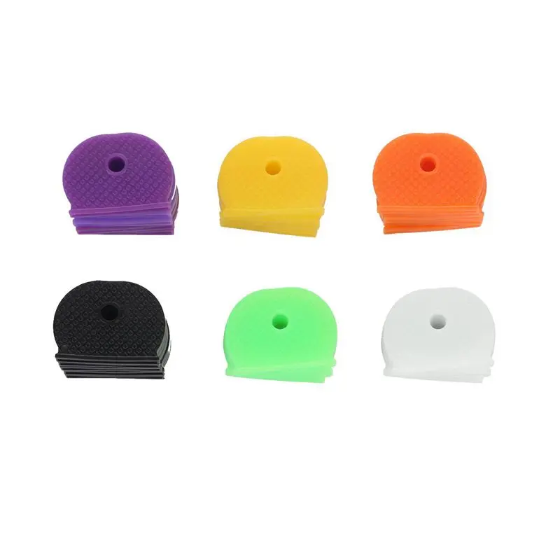 30 PACK Coloured KEY TOP COVERS Head/Caps/Tags/ID Markers mixed toppers