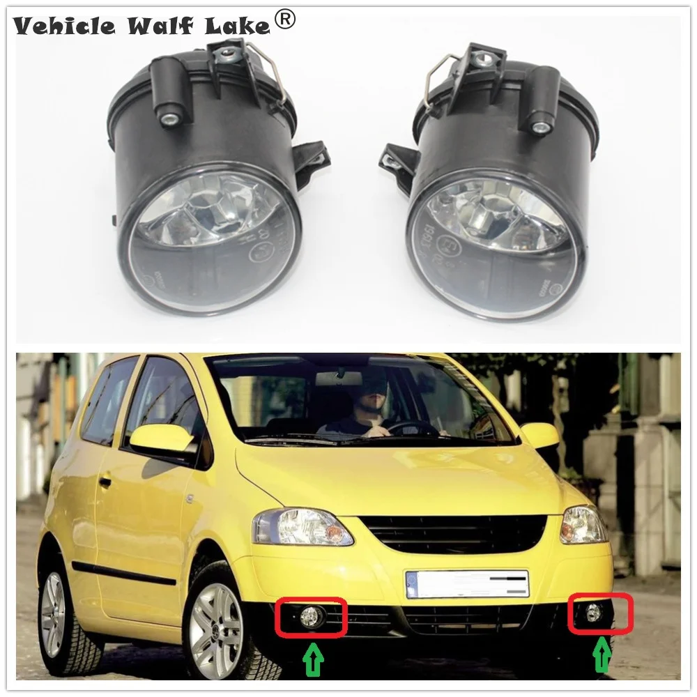 

2 x Car Light For VW Fox 2004 2005 2006 2007 2008 2009 2010 Car-styling Front Bumper Fog Light Fog Light Without Bulbs