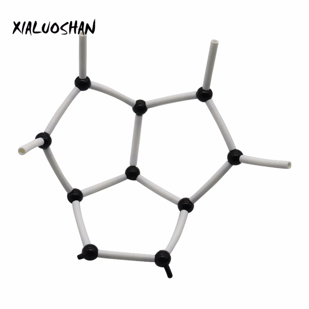 Organic Chemistry Molecular Model Diameter 9mm Carbon 60 Molecular Structure Model Carbon Framework Teaching Experiment Tool