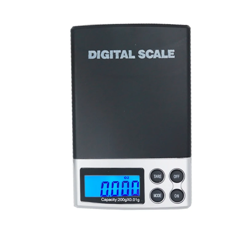 200g x 0.01g Digital Jewelry Scale Weighing Scales Electronic Pocket Balance Mini Gram with LCD BackLight Weighing Tool 20%off