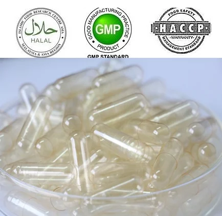 1000Pcs Separated Size 0# Clear Transparent Solid Pure natural plant capsules/vegetarian capsules, fairing Free shiping!