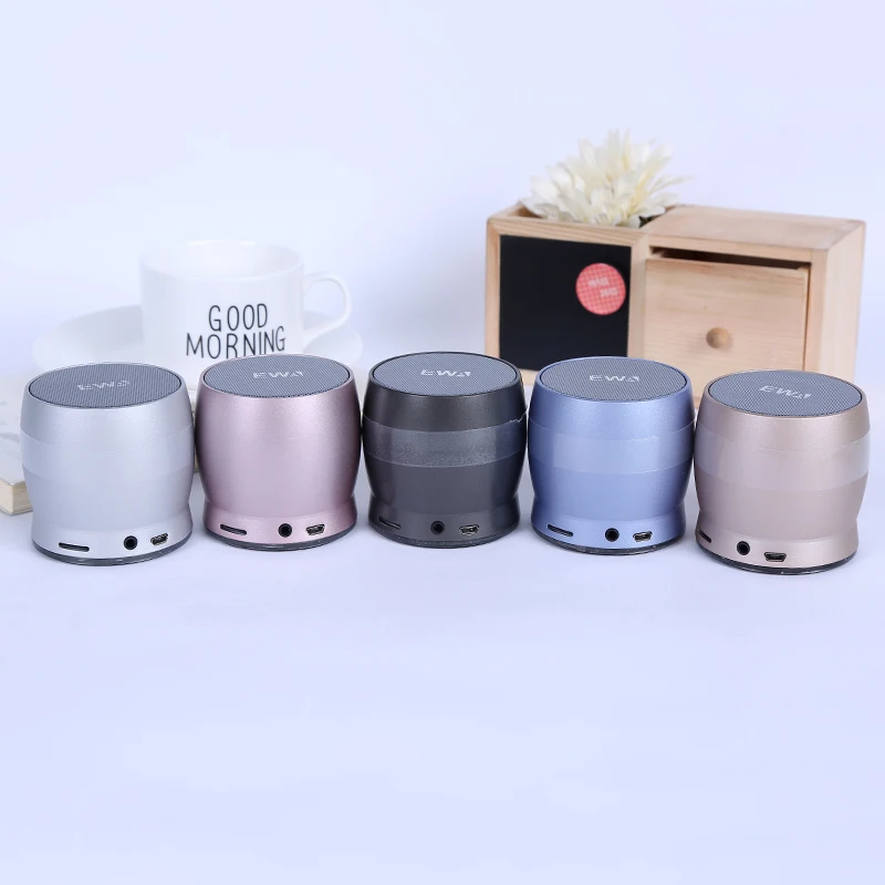 EWA A150แบบพกพาลำโพงบลูทูธ Robust Bass ขั้นสูง5W Passive ซับวูฟเฟอร์โลหะพิเศษ