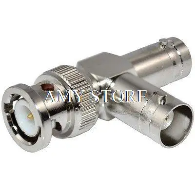 

Адаптер с разъемами BNC male и 2 double dual BNC female triple T