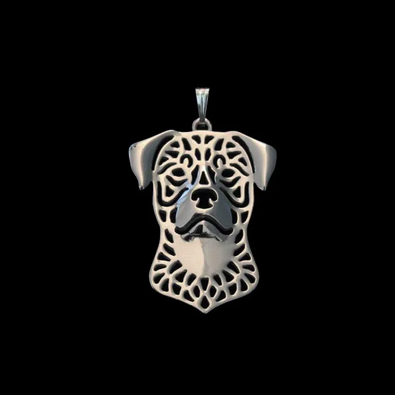 Women\'s Jewelry Dog Pendants For Necklaces Female Rottweiler Pendants