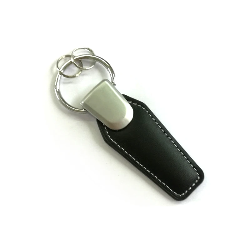 1pcs newset Leather Car Logo Keychain Key Rings Keyring for Audi Emblem Key Chain Ring hot sale