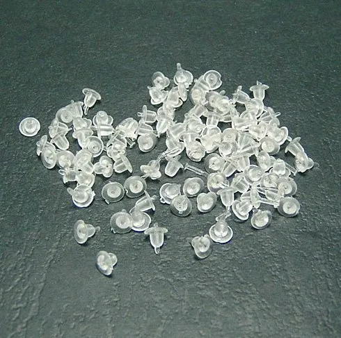 

Wholesale Cheap Hot Promotion Fashion Silica Gel Earrings Stoppers, Stud Earrings Back, 1000pcs/lot