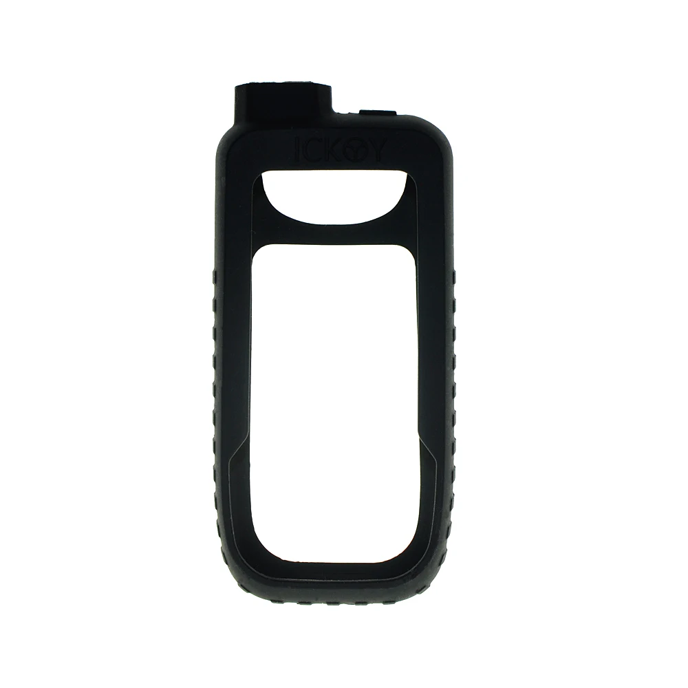 Schützen Silikon Fall + Schwarz Abnehmbare Ring Neck Strap + Screen Protector für GPS Garmin GPSMap 66 66S 66ST