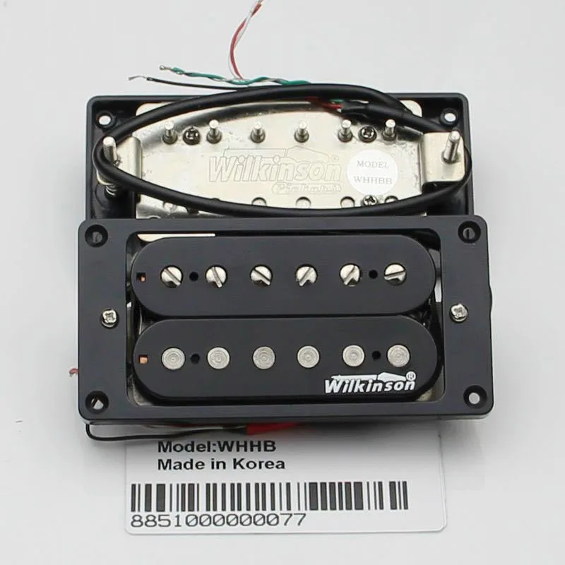 NEW Wilkinson Humbucker Guitar Pickup Set WHHB Amp Bridge Alnico 5