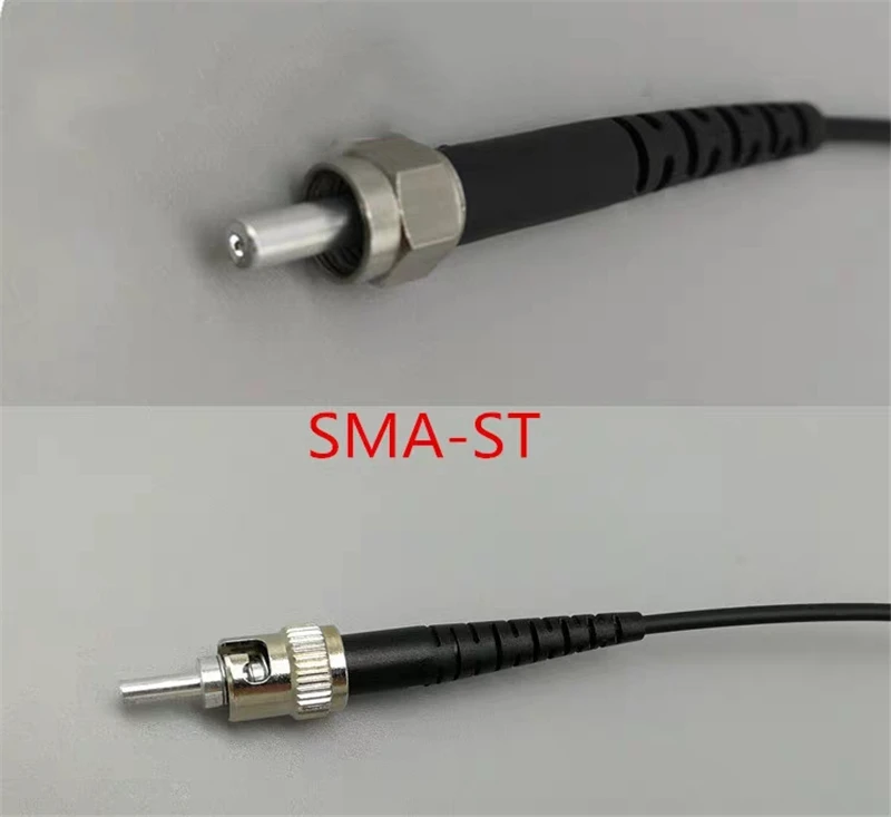 Pof patchcord 1.0mm núcleo SMA-SMA SMA-FC SMA-ST virola de metal controle industrial servo jumper óptico médico frete grátis elink