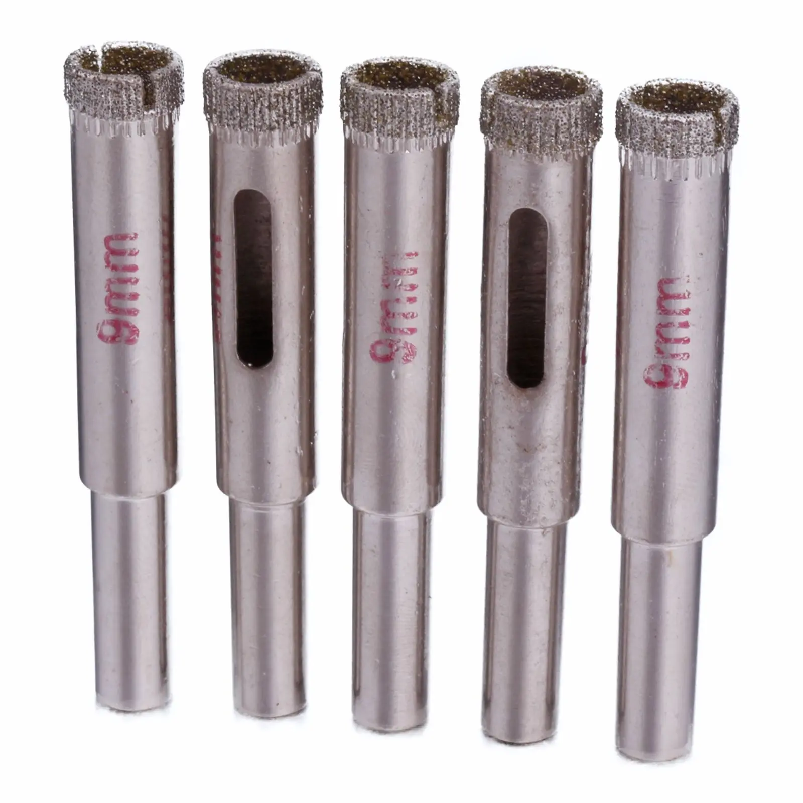 Diamond Hole Saws Set 6-20 mm Drill Bits for Stone Tile Pack of 5Pcs ILOVETOOL