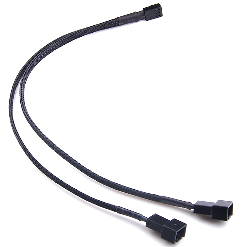 Chassis fan 3PIN 1 minute 2 extension cable adapter cable CPU fan motherboard 3 pin extension cable 30CM