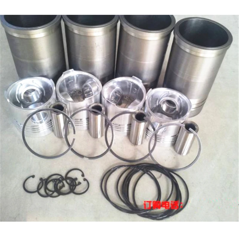 

pistion and sleeve complete set YND485 engine piston groups for Yituo tractor Yangdong YND485