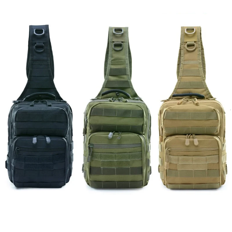 Tactical Sling Bag Pack Military Rover Shoulder Sling Backpack Molle Assault Bag