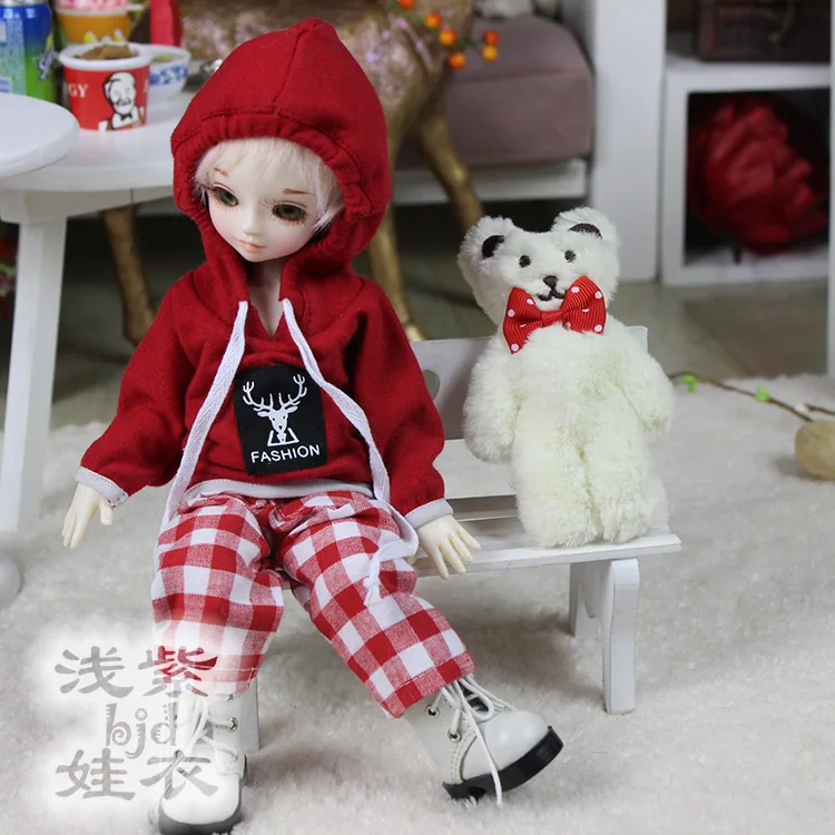 

Аксессуары для одежды BJD в масштабе 1/6, свитер + брюки для куклы BJD/SD, кукла, обувь, парик и другие аксессуары в комплект не входят 18D1535