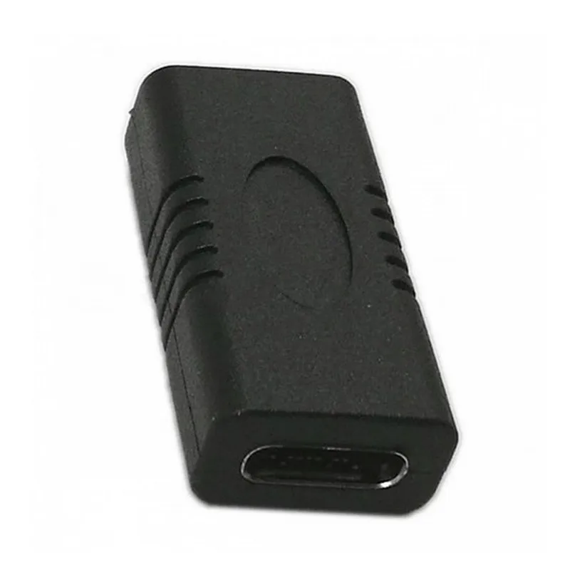 1 buah USB-C 10Gbps USB 3.1 tipe-c 24Pin adaptor ekstensi Female ke Female untuk ponsel & Laptop