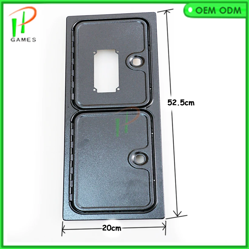 20x53cm Coin Door double door for Horizontal Coin Mechanism Arcade Machine Parts Game Machine Accessory