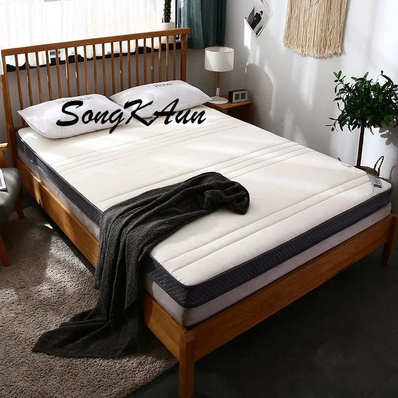 SongKAum New Fashion High Quality Thick Warm Comfortable Bedroom Furniture Memory Cotton Stereo Linear Mattress