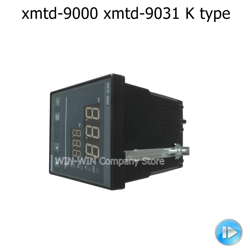 

2 pcs xmtd-9000 xmtd-9031 K type updeted to xmtd-9031N KEQIANG Dual Digital PID Temperature Controller with thermocouple K