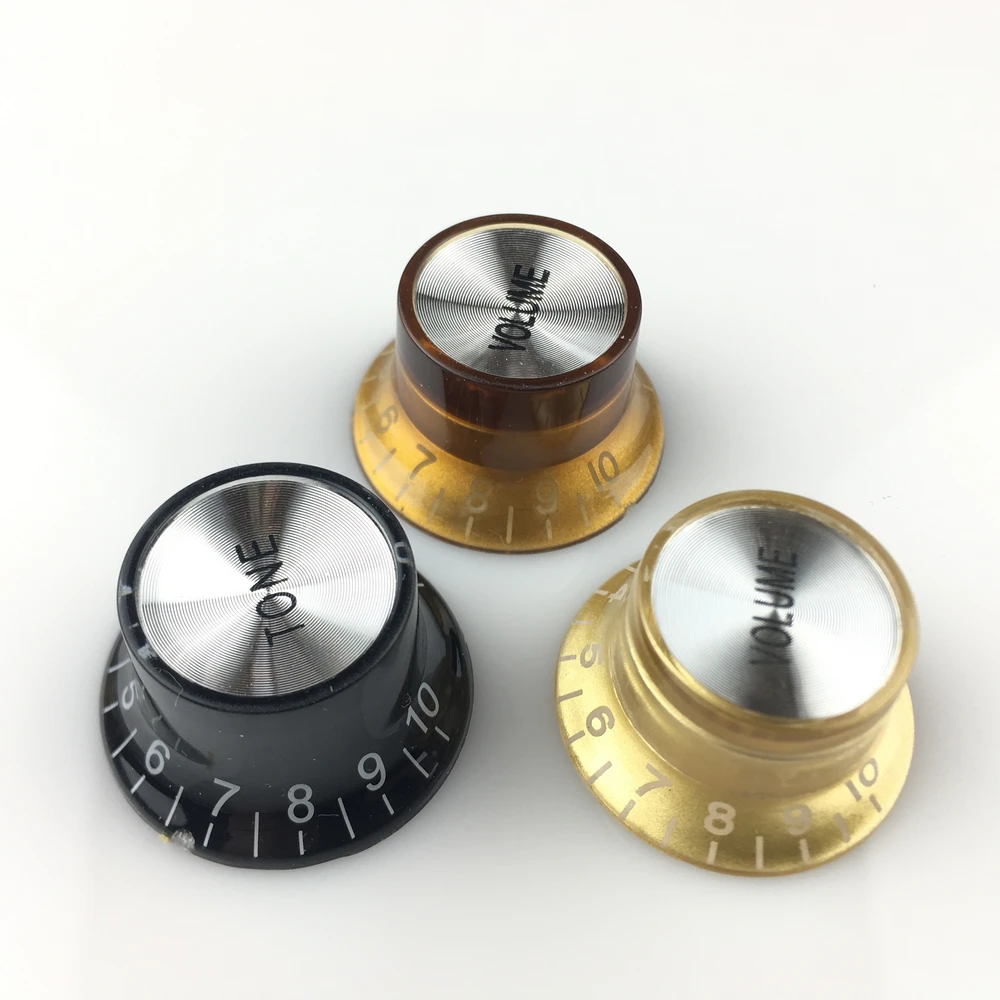 1 Piece volume tone Control Potentiometer(POT) Knobs For Electric Guitar Bass gear switch cap