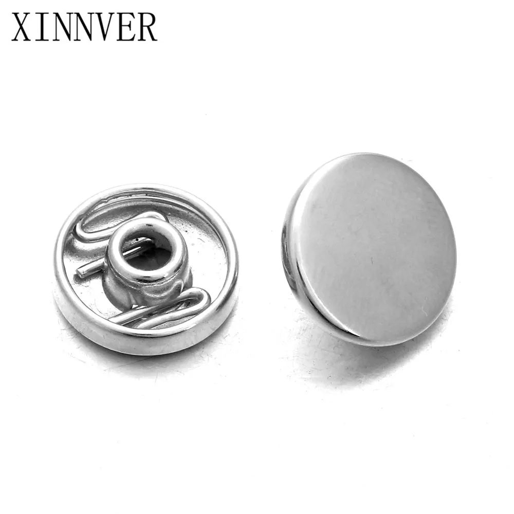 10pcs/lot Wholesale Copper 12MM 18MM Snaps Button Accessories For DIY Snap Jewelry Button Bracelets Accessories