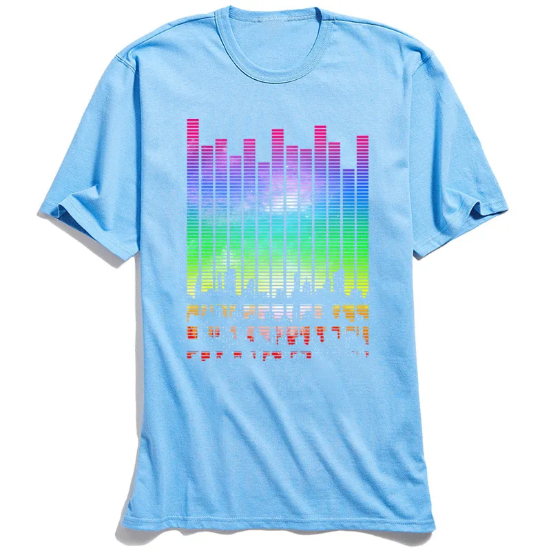 Music City T Shirt Men Purple Tshirt Cotton Fabric Student Short Sleeve Tops Tees Print T-shirts Discount O Neck Streetwear