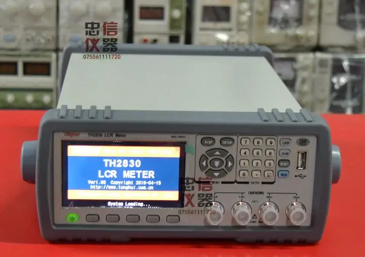 TH2832 LCR Bridge 20Hz-200kHz ESR Meter Component Measuring Instrument